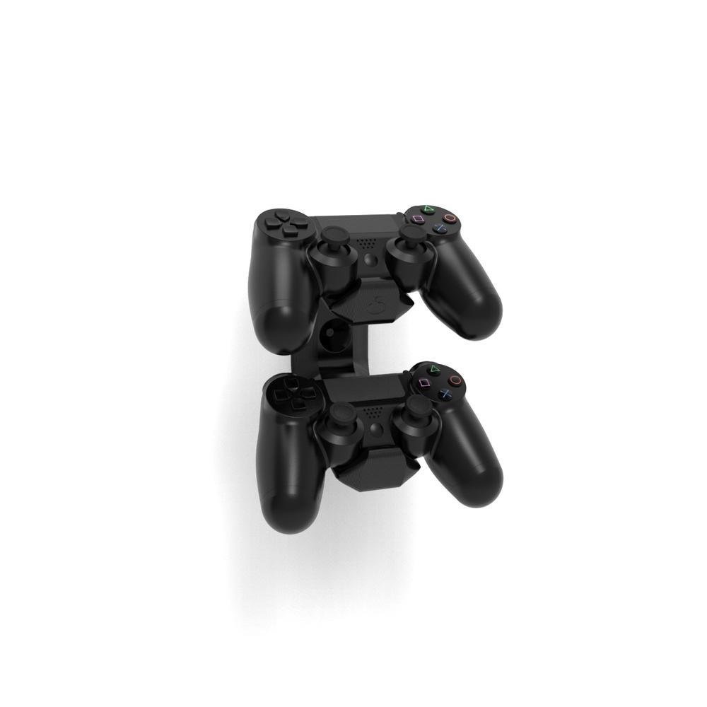Imagem 3 de 5 do produto Suporte P/ 2 Controles Ps4 Playstation4 De Parede Vn