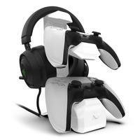 Suporte de Mesa Sculpy Printing Lifestyle 2CTF, para 2 Controles Playstation 5, Headset, Headphone