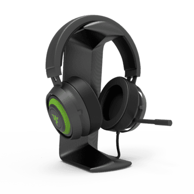 Suporte Stand para Headset Universal, Sculpy | Printing Lifestyle De Mesa C1, PEZINHOS DE SILICONE, Preto