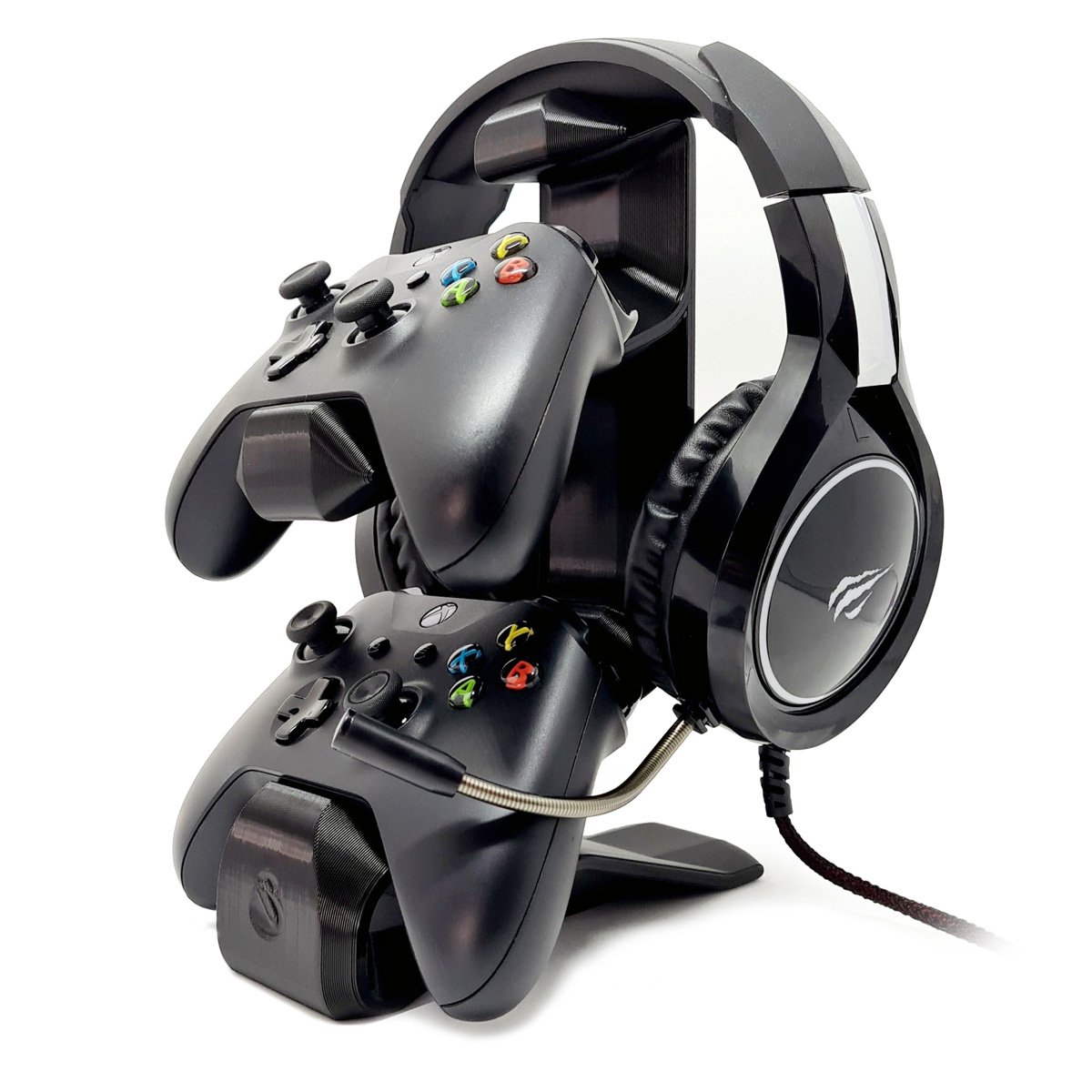 Suporte Sculpy | Printing Lifestyle 2 Controles Headset Headphone Mesa Gamer Xbox One S X