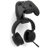 Suporte de Parede Sculpy | Printing Lifestyle para 1 Controle Xbox One Sx e 1 Headphone, Preto