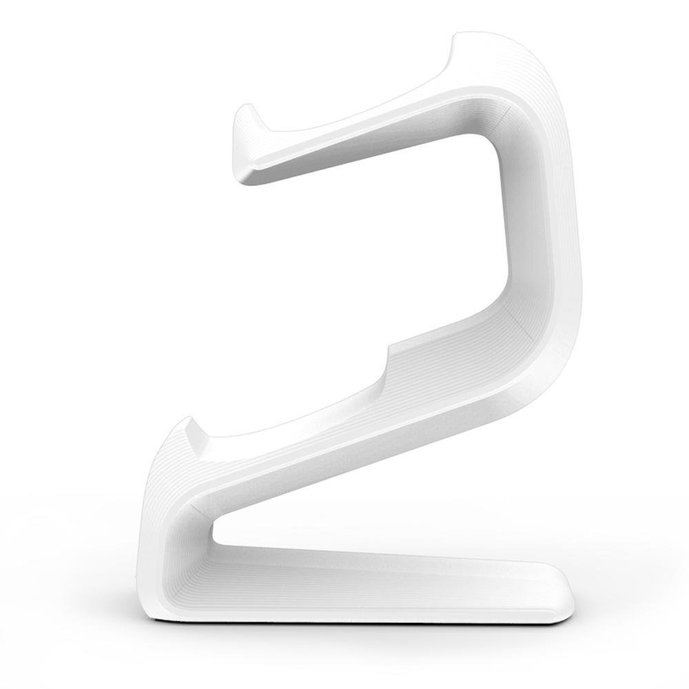 Imagem 5 de 5 do produto Suporte  Apoio De Mesa Sculpy Printing Lifestyle VN, Para 2 Controles Playstation 5,  com pé de silicone, Preto e Branco