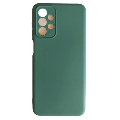 Capa Capinha Case Aveludada Para Samsung Galaxy A23 6.6 Cor:verde Escuro