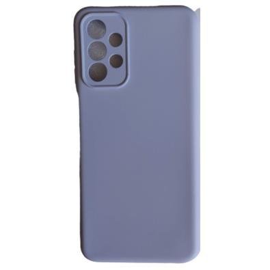 Capa Capinha Case Aveludada Para Samsung Galaxy A23 6.6 Cor:azul Claro