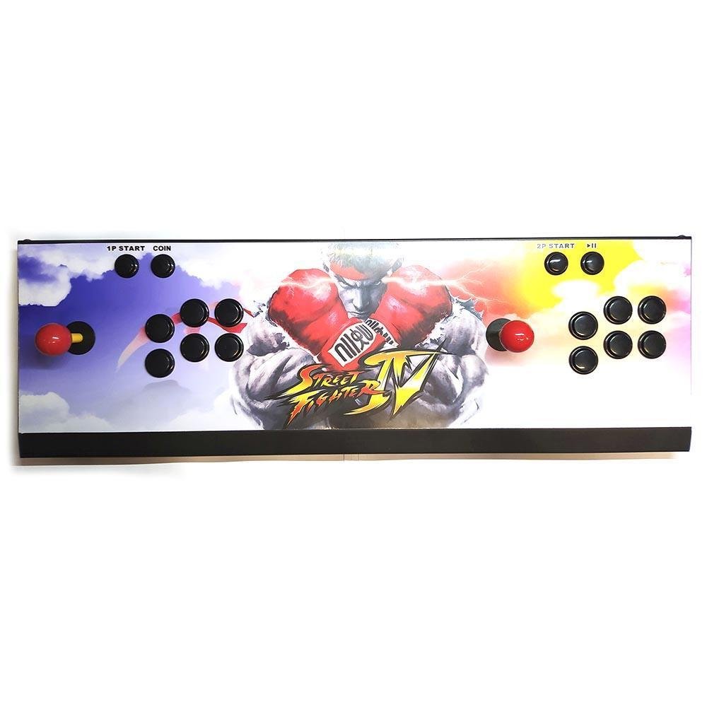 Controle Video Game Street Fighter Arcade Ay-101 Tomate Estampa:street Fighter 4