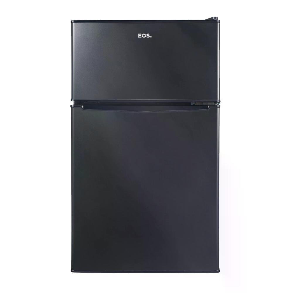 Imagem 4 de 5 do produto Frigobar EOS Duplex, 88L, 110V, Preto, 2 Prateleiras em Vidro - Efb140d