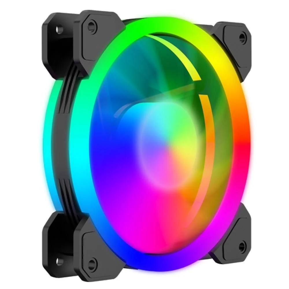 Imagem 4 de 5 do produto Kit Cooler FAN com 3 Unidades T-Dagger, 120x25mm, RGB, Preto - T-TGF513
