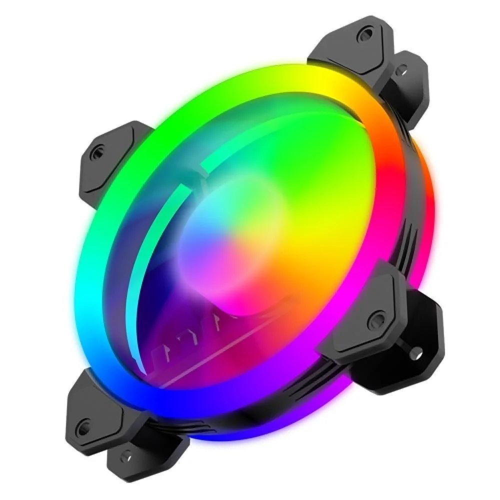 Imagem 5 de 5 do produto Kit Cooler FAN com 3 Unidades T-Dagger, 120x25mm, RGB, Preto - T-TGF513