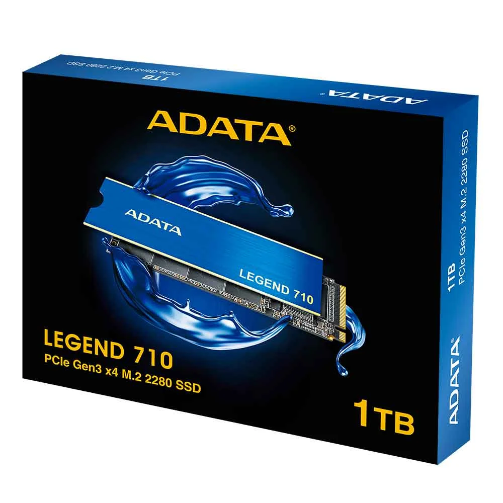 Imagem 2 de 5 do produto SSD Adata 1TB Legend 710, M.2 2280 NVMe - Aleg-710-1tcs