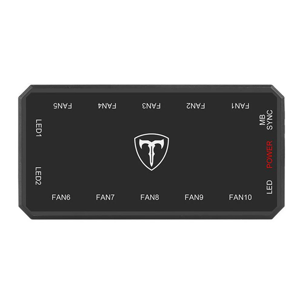 Controladora De Fans T-Dagger LED, 10x6 Pinos, Preto - T-TGFC414 6