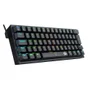 Teclado Mecânico Gamer Redragon, Fizz, RGB, Preto, Switch Brown