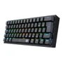Teclado Mecânico Gamer Redragon, Fizz, RGB, Preto, Switch Brown