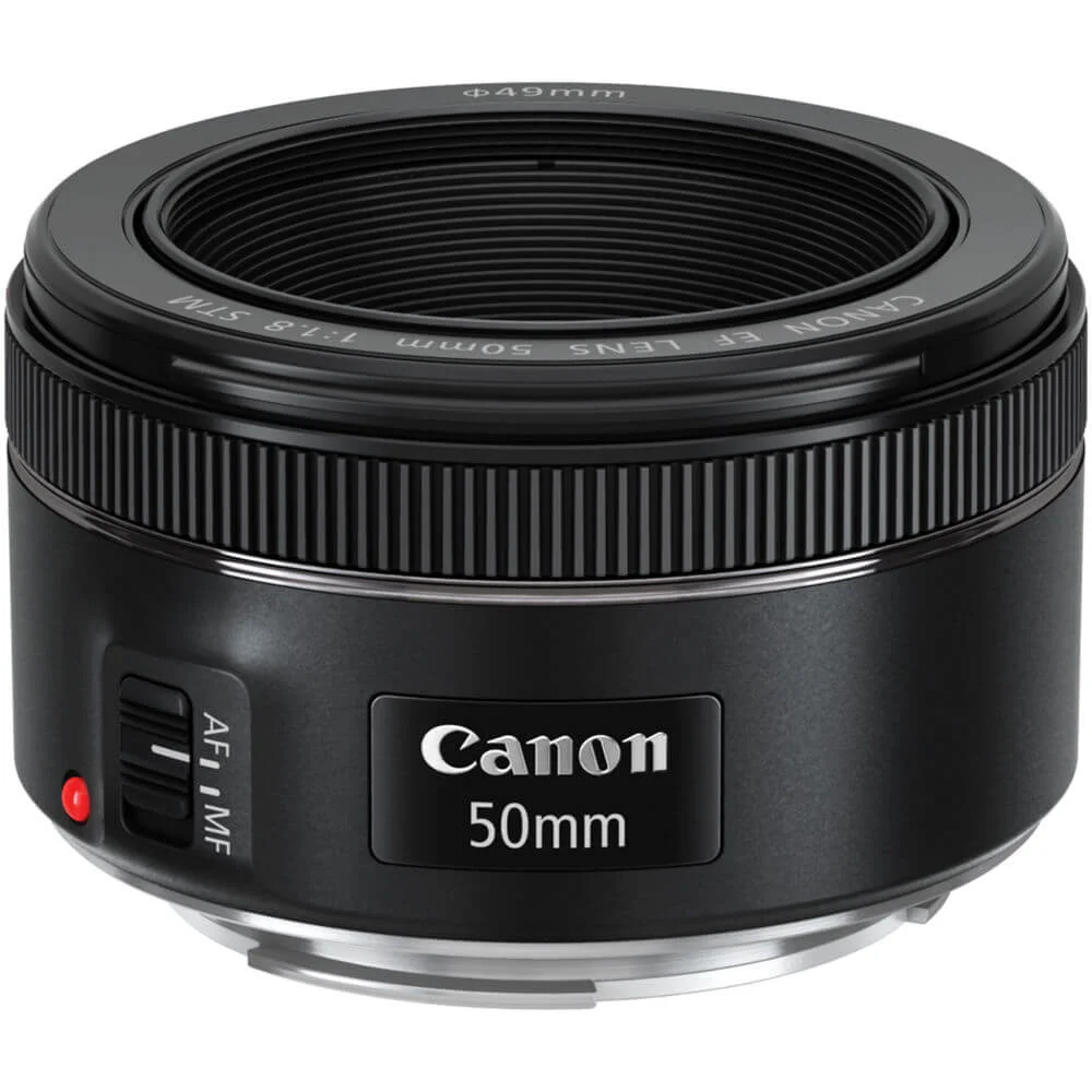 Lente Canon EF, 50mm, F/1.8, STM