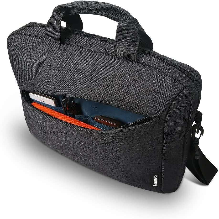 Imagem 2 de 5 do produto Mochila Lenovo Transversal Casual T210, Até 15.6, Para Notebook, Preta - GX40Q17229