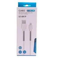 Cabo Usb Dados Carregador 2.0 Para Ios Mola Reforçado