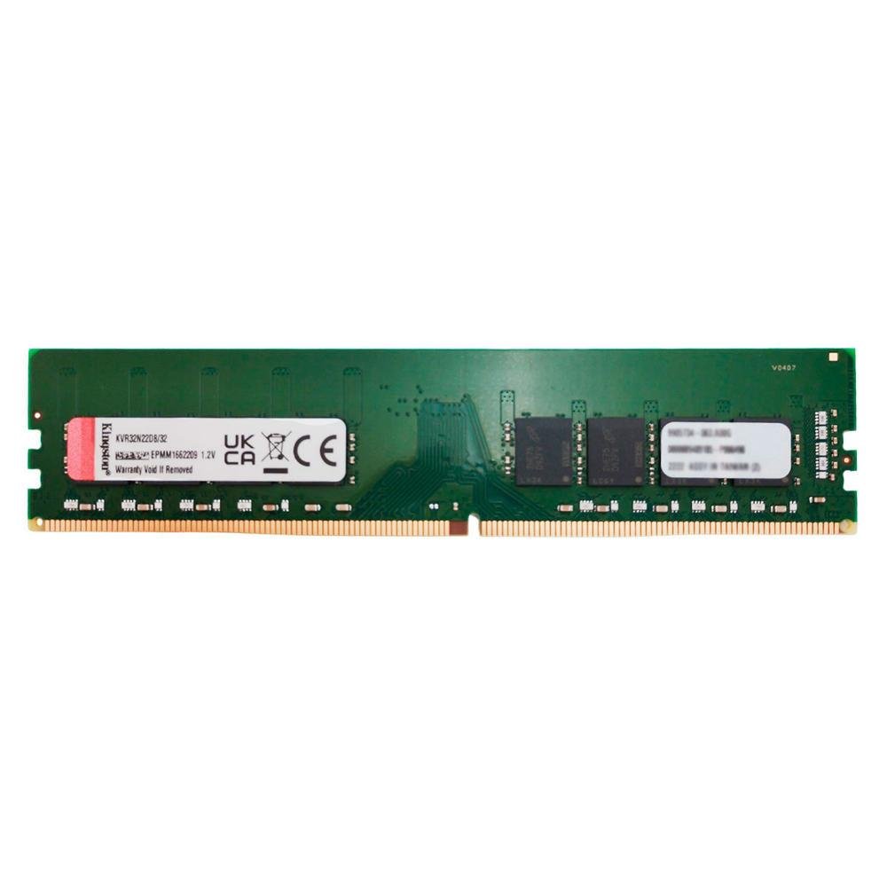 Memória Kingston HyperX, 32GB, 3200MHz, DDR4, CL22 - KVR32N22D8/32