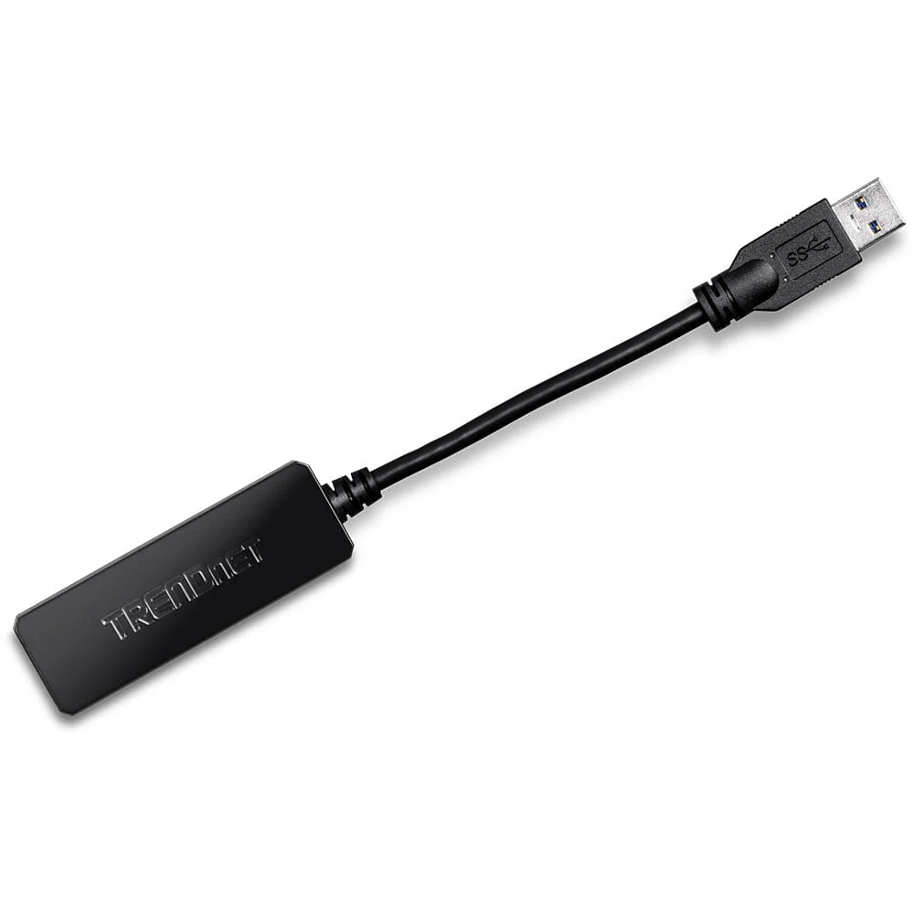 Imagem 2 de 3 do produto Adaptador De Rede Usb 3.0 Gigabit ,Ethernet 10/100/1000 Mbps, Rj45, Tu3-etg, Trendnet