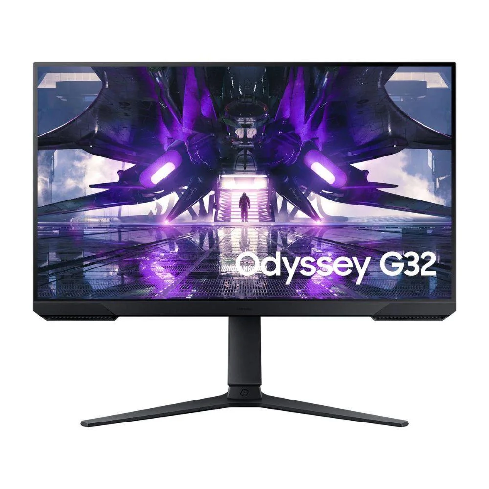 Monitor Gamer Samsung Odyssey 27" Full HD, G32, Tela Plana, 165Hz, 1Ms, HDMI, FreeSync Premium, Game Mode Monitor Gamer Samsung Odyssey 27" Full HD, G32, Tela Plana, 165Hz, 1Ms, HDMI, FreeSync Premium, Game Mode