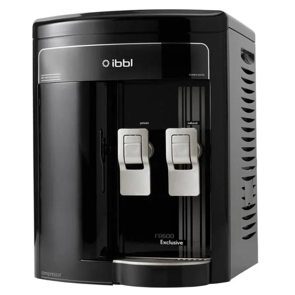 Purificador De Água Ibbl Exclusive Fr 600, Preto 110v