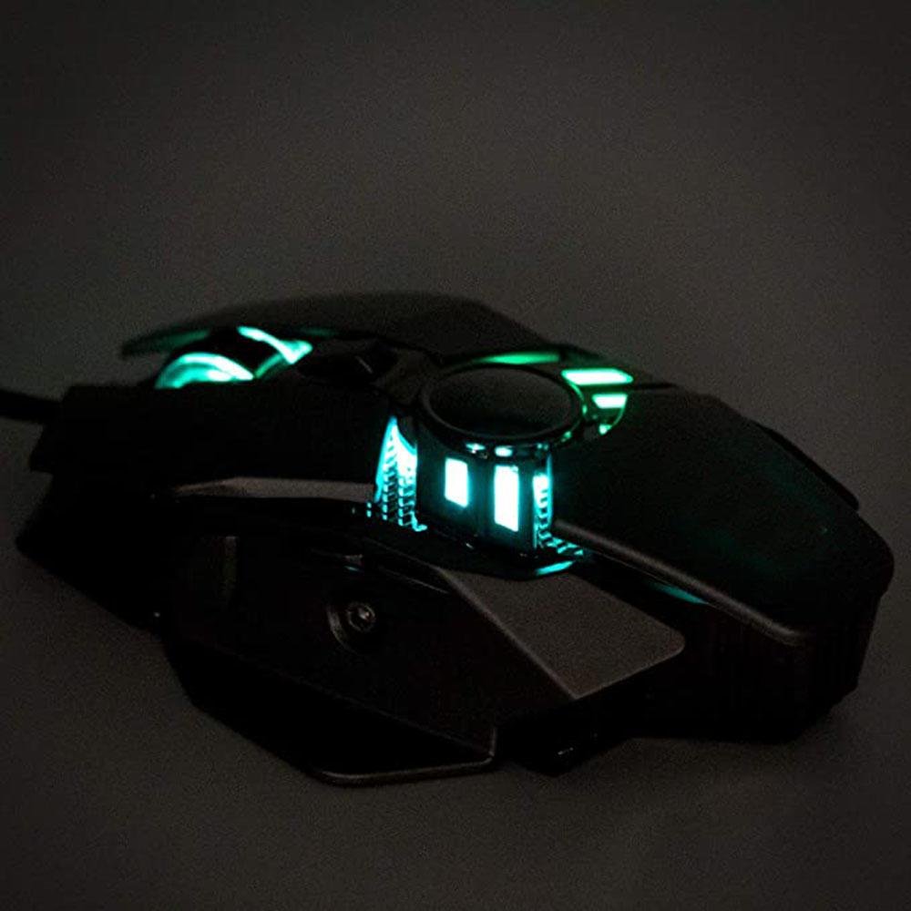 Mouse Gamer Warrior, 3.200 DPI - Cinza