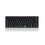 Teclado Mecânico Gamer, Redragon Lakshm,i Led Rainbow, Preto, Switch Outemu Red, ABNT2 - K606r