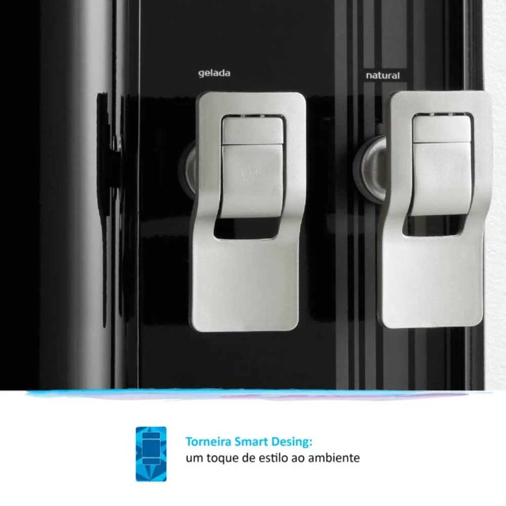 Purificador De Agua Ibbl Exclusive Fr 600 Preto 220v 8