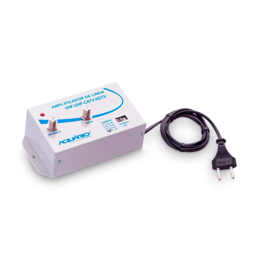 Imagem 4 de 5 do produto Amplificador De Linha De TV, 35Db De Ganho - AL-35