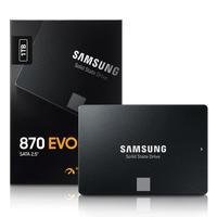 SSD 1tb 2.5 Sata 3 870 EVO 560mb/s Leit - 530mb/s Grav MZ-77E1T0B/EU Samsung SSD Samsung 870 EVO alcança o limite máximo de velocidades sequenciais de