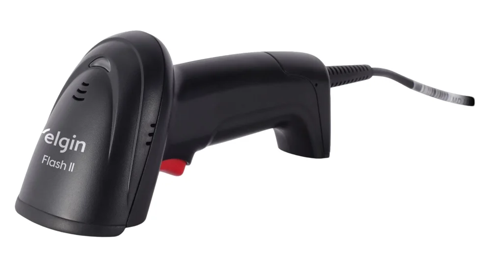 Imagem 2 de 5 do produto Leitor Elgin Flash 2, 1d, Preto, USB, 46flash2ck00