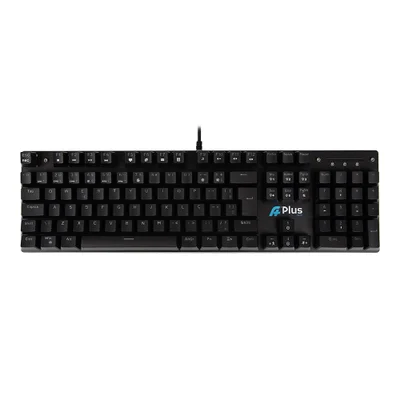 Teclado Mecânico A+ Plus Tech Khan Ap-kb-3993 Rainbow Switch Outemu Brown Abnt2.