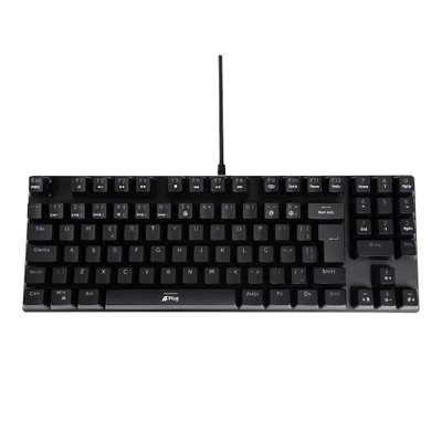 Teclado Mecânico A+ Plus Tech Barak Ap-kb-3997 Rainbow Switch Outemu Brown Abnt2.