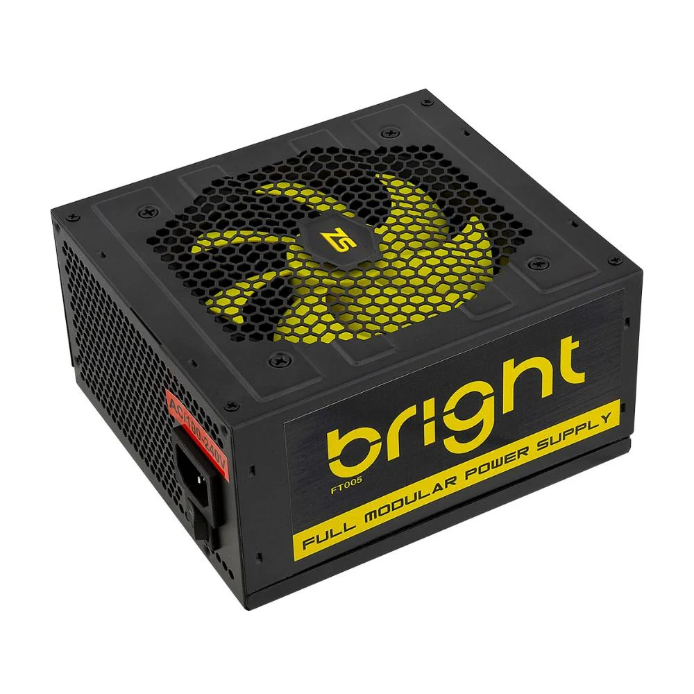 Fonte Bright ATX, 1000W, Modular Automática, FT005