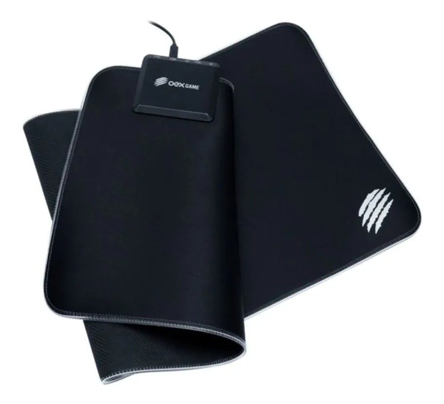 Mousepad RGB Linked 3 Em 1, Com Carregador Smartphone, Indução Wirelles  - Cw102 Oex