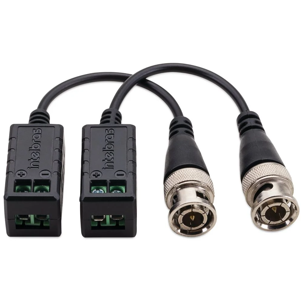 Imagem 2 de 4 do produto Kit - 16 Baluns Passivo Multi HD, Para Câmeras 4K Ultra HD VB 501 P - Intelbras