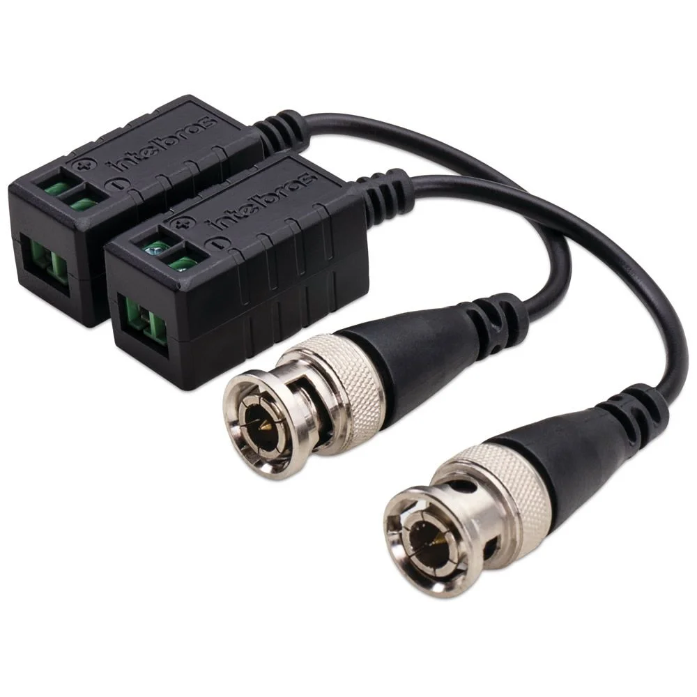 Imagem 3 de 4 do produto Kit - 16 Baluns Passivo Multi HD, Para Câmeras 4K Ultra HD VB 501 P - Intelbras
