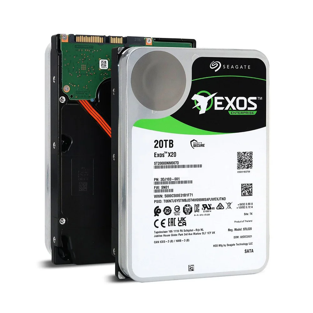 HD Seagate Servidor Exos X20 20TB KaBuM