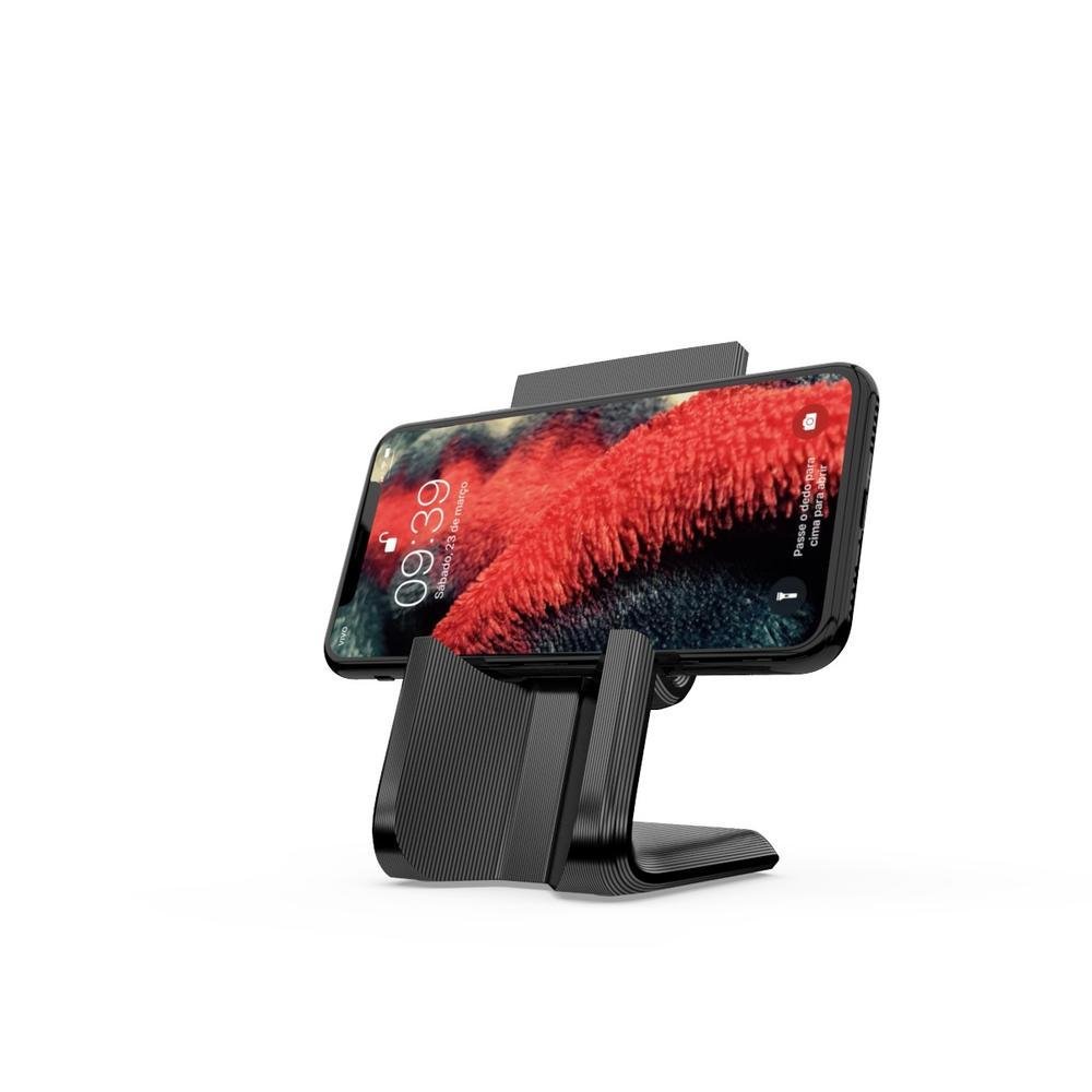 Imagem 3 de 5 do produto Suporte Celular Mesa Apoio Universal Casa Office Prc
