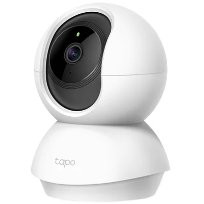 Câmera De Segurança Tp-link Tc70 360º Wireless 1080p Branca Visão Noturna