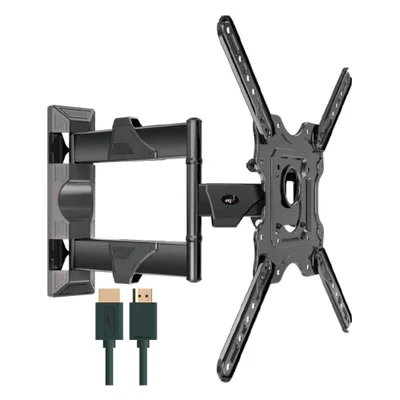 Suporte Para Tv/monitor De 26 A 55 - Multiarticulado - Vesa 400 - Com Cabo Hdmi - Elg Movev4hdmi