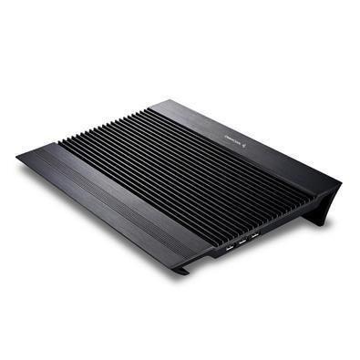 Suporte Para Notebook Deepcool N8 Black - Até 17 - 2 Ventoinhas - Preto - Dp-n24n-n8bk.