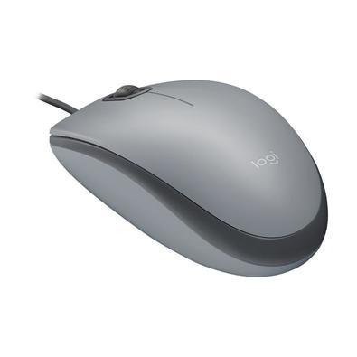 Mouse Logitech M110 Silent, USB, 1000 DPI, Cinza - 910-005494