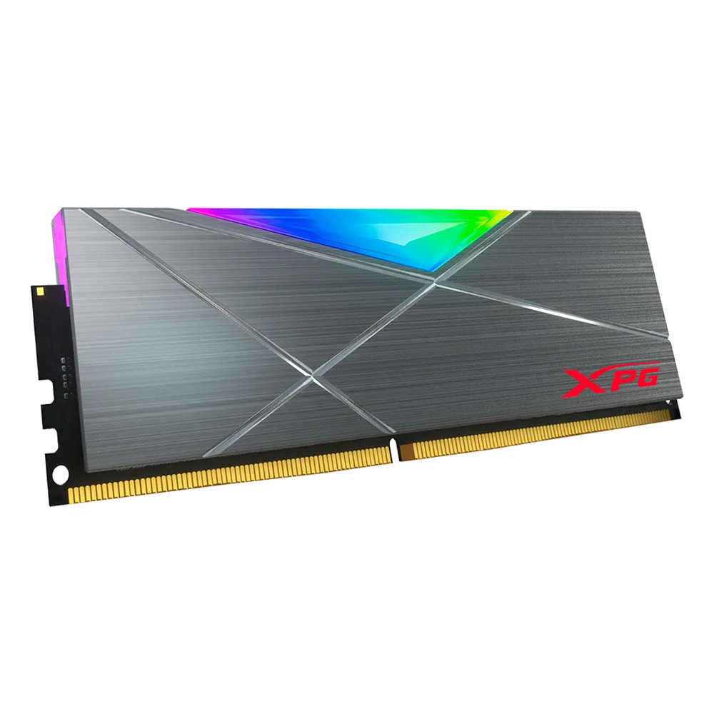 Imagem 3 de 5 do produto Memória ADATA XPG Spectrix D50, RGB, 32GB, 3200MHz, DDR4, CL16, Cinza - AX4U320032G16A ST50
