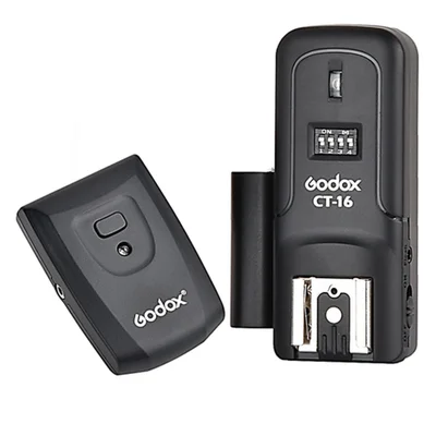 Kit Rádio Flash Universal Wireless Godox Ct-16.