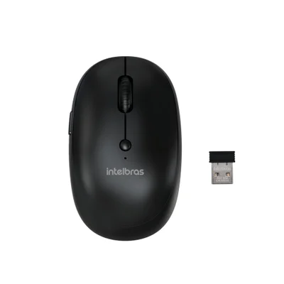 Mouse Intelbras Msi100 Sem Fio Preto