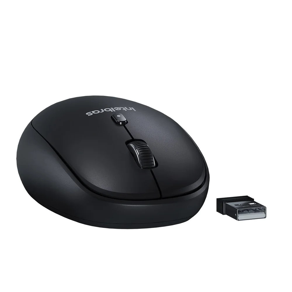 Imagem 3 de 5 do produto Mouse Sem Fio, USB 2.0 Intelbras, 2400DPI Msi200 - Preto