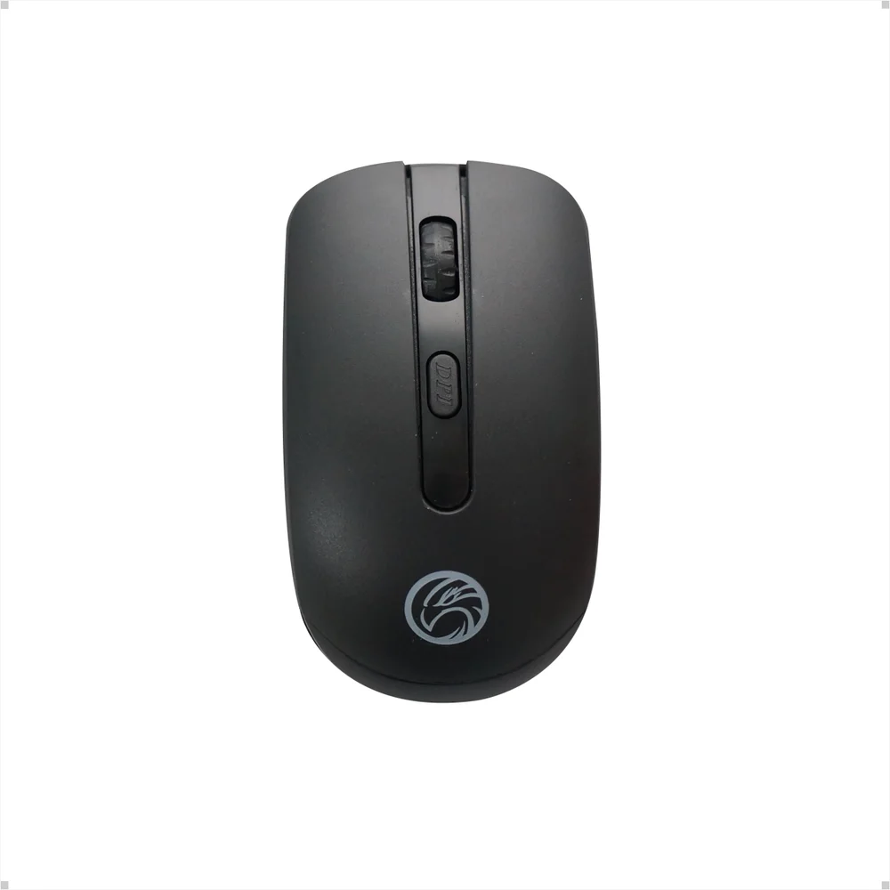 Imagem 2 de 5 do produto Kit Teclado E Mouse Sem Fio Brazil PC, 1200DPI, ABNT2, Preto - Bpc-5271/17