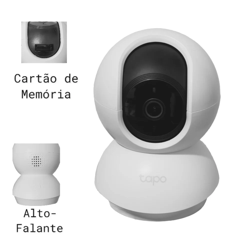Câmera Ip Tplink C210 KaBuM