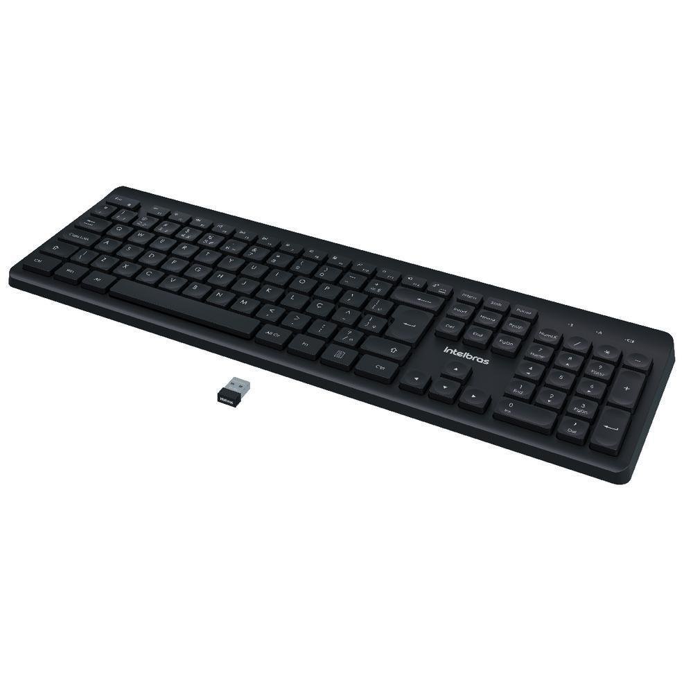 Kit Teclado e Mouse USB Preto, INTELBRAS CSI20 - Imagem 2