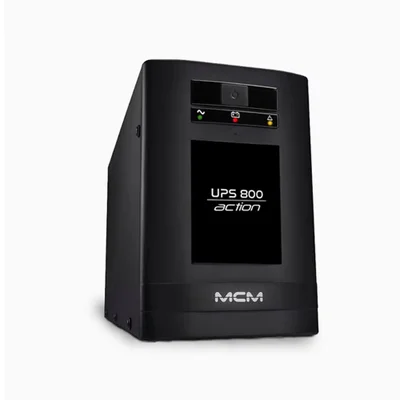 Nobreak Mcm, Premium Ups800 Action 3.1 800va Trivolt 6 Tomadas Ups0228 Preto