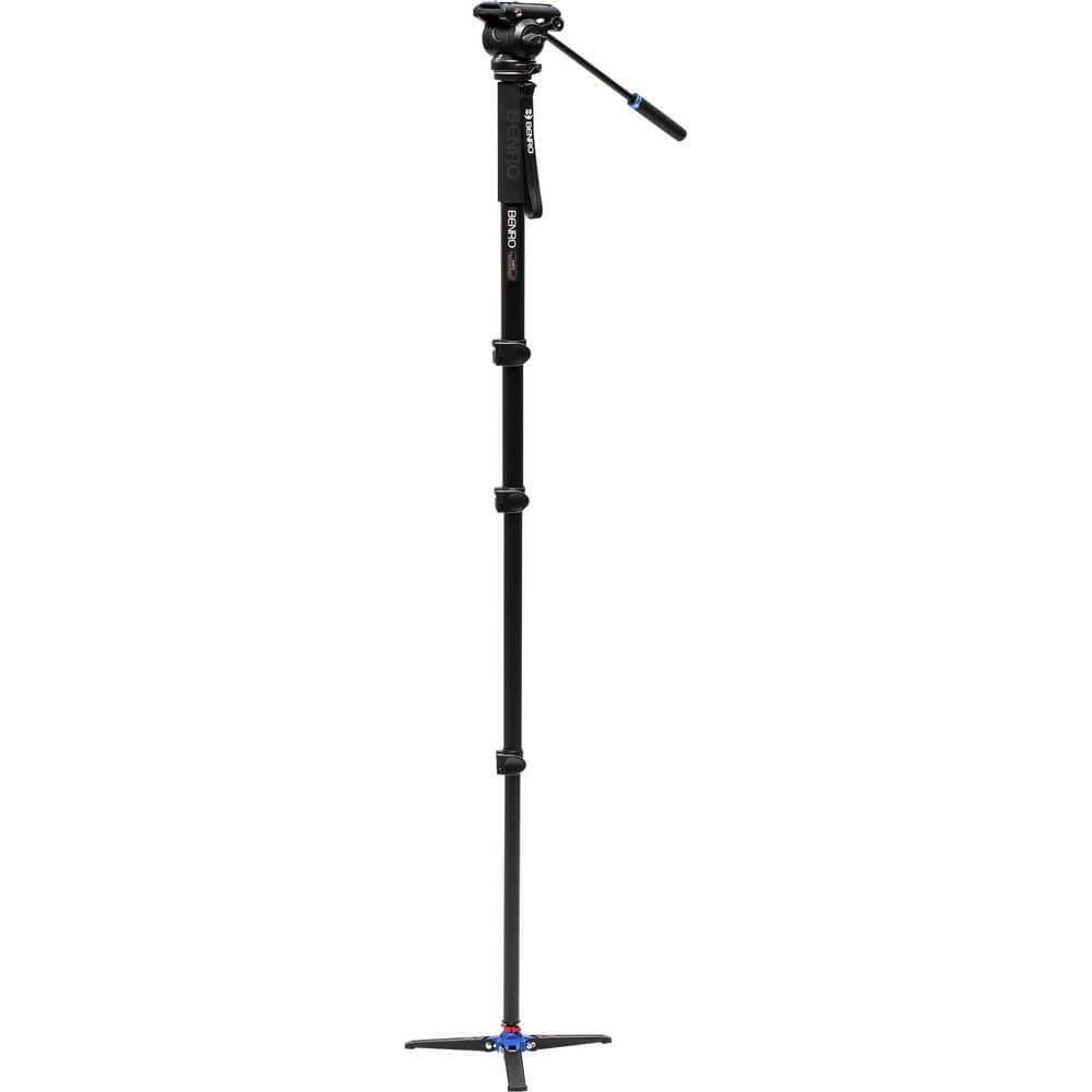 Imagem 2 de 5 do produto Monopé Benro, Com Cabeça Hidráulica, S4 Pro, A48fds4pro